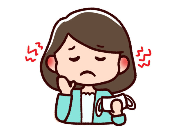耳が痛い イラスト図