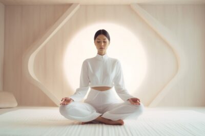 内なる自己、瞑想のイメージ