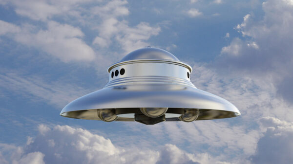 アダムスキー型のUFOのイメージ