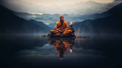 内なる瞑想のイメージ