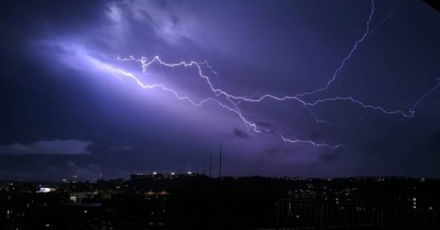 雷の写真